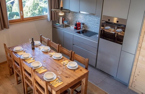 Vercorin Apartamento | Wifi, al pie de las pistas de esquí, sauna, hammam, tv, local para esquís, 72m², Vercorin