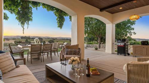 Paso Robles Casa | Wine Country Escape w Views Wine Cellar Gym Caterina Dusi Vineyard by AvantStay