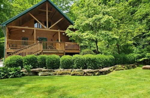 Eckerty Cabina | Wise Old Owl Cabin Patoka Lake French Lick Duerme hasta 20 ¡Todavía está disponible el verano!