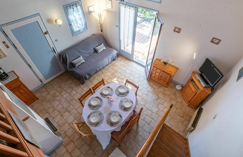 Meschers-sur-Gironde Casa | Estupenda casa de vacaciones para 5 personas con WIFI, TV, terraza y mascotas permitida