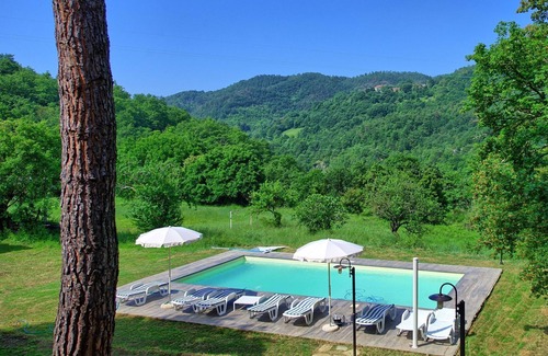 Pieve di Chio Villa | Casa de vacaciones privada con piscina privada, WIFI, TV, vista panorámica, cerca de Arezzo
