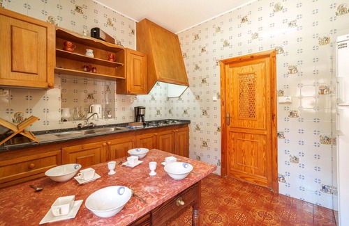 Establiments Casa | Preciosa casa de vacaciones privada con A/C, piscina privada, WIFI, TV, patio y vista panorámica
