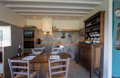 Locquirec Casa | Preciosa casa de vacaciones privada para 3 personas con WIFI, TV y terraza
