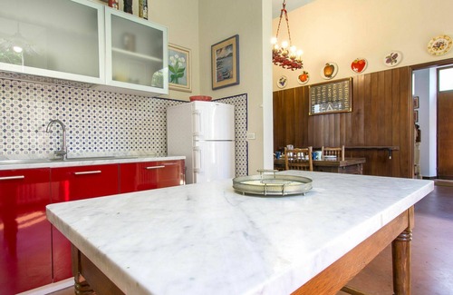 San Piero a Grado Villa | Preciosa casa de vacaciones privada para 9 personas con WIFI, TV, patio y mascotas permitida