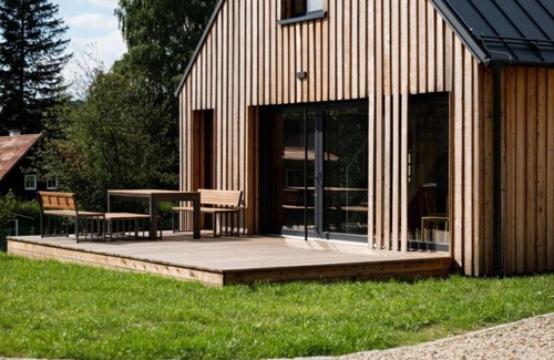 Bily Potok Villa | Preciosa casa de vacaciones privada para 10 personas con WIFI, TV, terraza y mascotas permitida