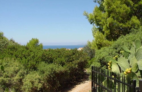 Porto Pinetto Villa | Estupenda casa de vacaciones privada con WIFI, piscina privada, TV, patio y vista panorámica