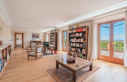 Esporles Villa | Estupenda casa de vacaciones privada con piscina privada, WIFI, A/C, TV, patio y vista panorámica