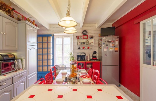 Primelin Casa | Estupenda casa de vacaciones privada para 10 personas con WIFI, TV y terraza