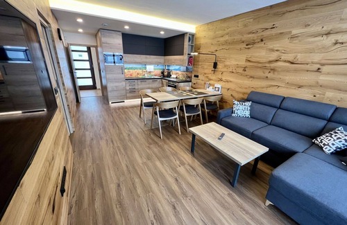 Ricky v Orlickych horach Casa | Maravillosa casa de vacaciones privada para 6 personas con WIFI, TV, terraza y vista panorámica