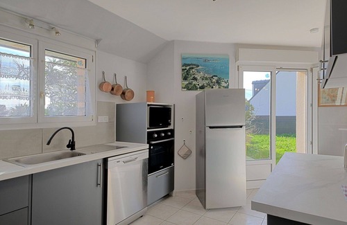 Penvins Casa | Preciosa casa de vacaciones privada para 6 personas con WIFI, TV, terraza y mascotas permitida