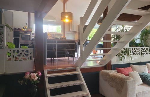 Tarnos Casa | Casa de madera con vista al bosque cerca de Biarritz, Hossegor, Bayona y España