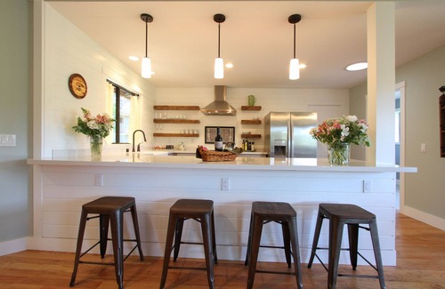 Healdsburg Casa | Retiro tranquilo y arbolado, con amplias vistas panorámicas, cenas al aire libre