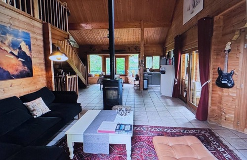 Lasseube Casa | Casa de 120 m2 vista Pirineo