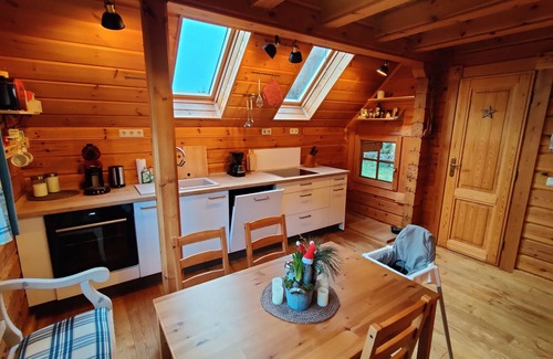 Eckersweiler Cabina | Wooden house Log house in the Hunsrück Hochwald