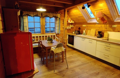 Eckersweiler Cabina | Wooden house Log house in the Hunsrück Hochwald