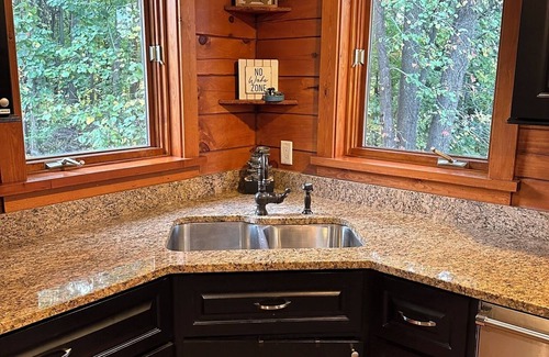 Apple River Cabina | Woodsy Cabin Escape |Apple Canyon Lake near Galena