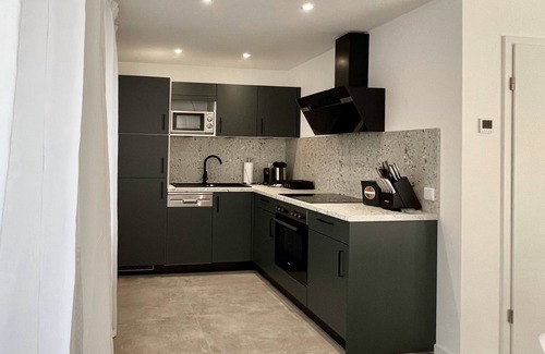 Schafhof Apartamento | Apartamento-Vista al patio-Baño privado