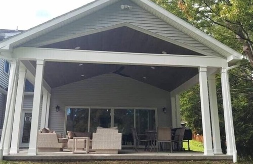 Honeoye Casa | Casa del lago durante todo el año: mucho espacio para toda la familia