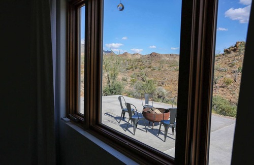 Terlingua Casa | Yellow Mountain House: Colorful 3BR Desert Retreat