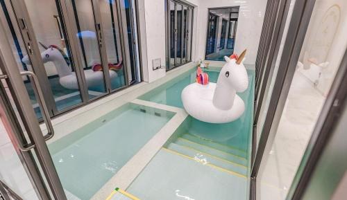 Dolsan-eup Casa | Yeosu Pyeongsari 85-7 Kids Pool Villa