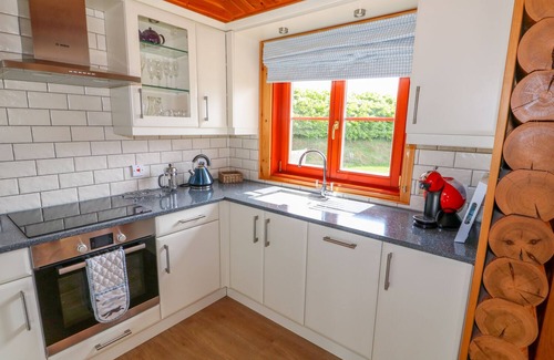 Castle Bytham Cabaña | YEW LODGE, ideal para familias en Greetham, Rutland, Ref 972993