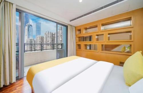 Zhujiang New Town Apartamento | Yizhimei Sky Villa City Center Inn-Zhujiang New Town Guangzhou Tower Branch