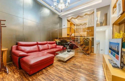 Zhujiang New Town Apartamento | Yizhimei Sky Villa City Center Inn-Zhujiang New Town Guangzhou Tower Branch