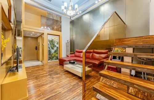 Zhujiang New Town Apartamento | Yizhimei Sky Villa City Center Inn-Zhujiang New Town Guangzhou Tower Branch