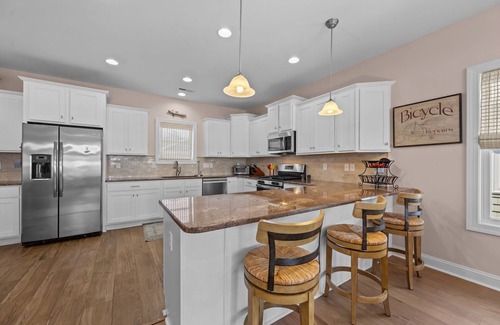 Topsail Beach Casa | You're in Heaven #198 - Boat Dock, Pool, Hot Tub, Dog Friendly, Sleeps 8!