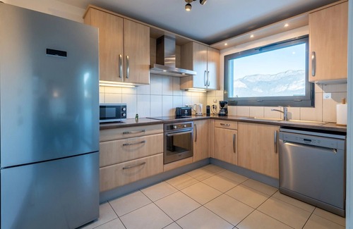 Sevrier Apartamento | Zenolac, magnifique appartement avec vue sur les montagnes