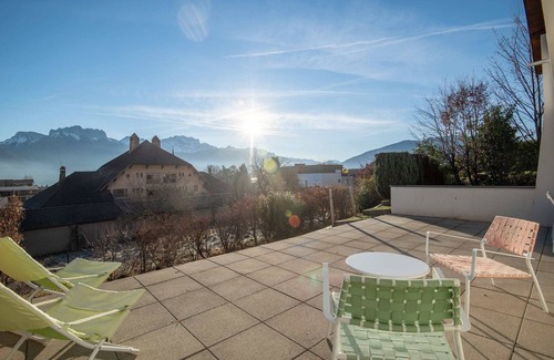 Sevrier Apartamento | Zenolac, magnifique appartement avec vue sur les montagnes