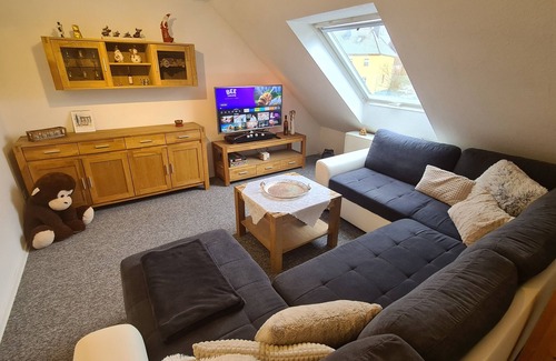 Kell am See Apartamento | Zentral und Entspannung in Einem mit Sky-view-schlafzimmer