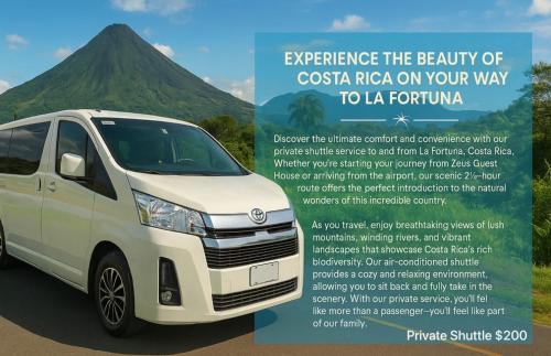 La Garita Apartamento | Zeus Guest house & Car Rental Free SJO Airport Shuttle-NATIONWIDE PRÍVATE SHUTTLE SERVICE