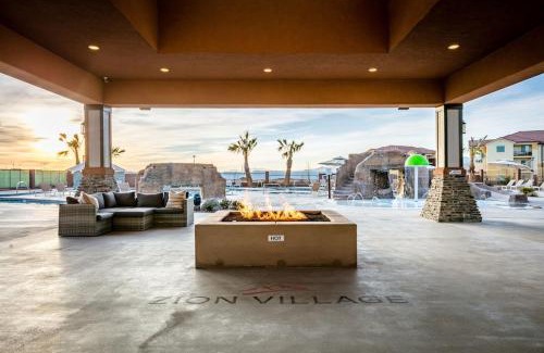 Hurricane Casa | Zion Village Resort 415 Private Hot Tub, Ping Pong Table, and Community Pool access