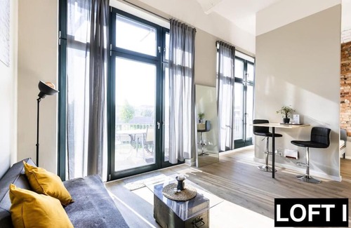 Abtnaundorf Apartamento | Zwei Lofts in Kulturdenkmal nähe Zentrum (VI+I)