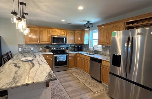 Fort Morgan Casa | Hermosa casa con loft y vistas despejadas de las aguas del Golfo.