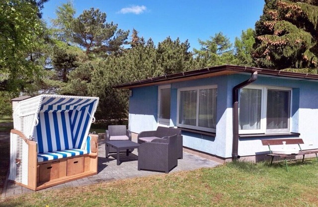 #01 Bungalow en la laguna con terraza, ¡pura relajación!