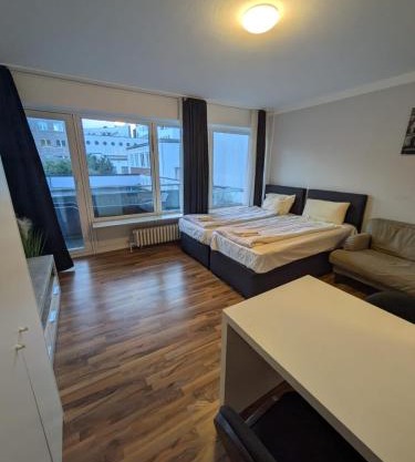 1,5-Zimmer Apartment mit Balkon am Hauptbahnhof