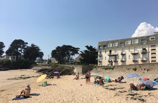 Apartamento de 1 habitación, Pointe de Pen Lann, frente a la playa de Billiers