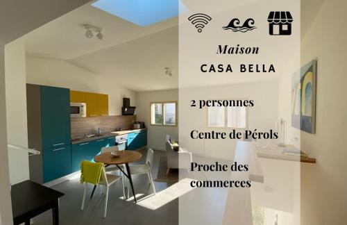 110 - T2 Casa Bella - Perols - Wifi - Clim