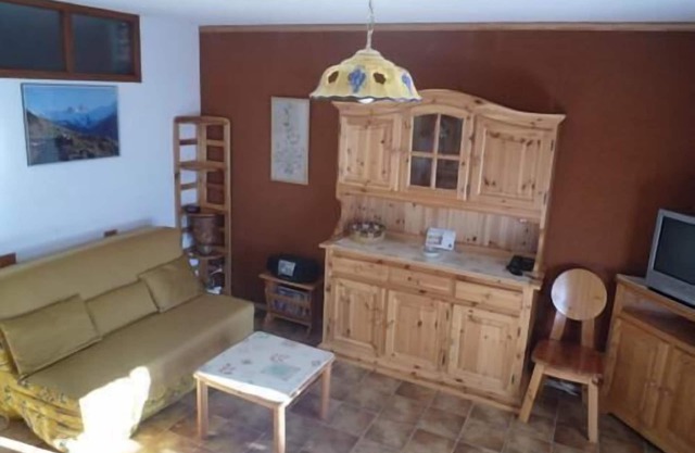 A 150m de las pistas de esquí, 2.o piso, balcón, tv, local para esquís, 30m², Aussois