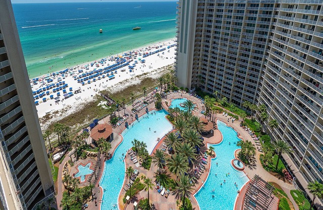 1922 Pool & Beach views, w/ two parking passes, spectacular lagoon-style pool