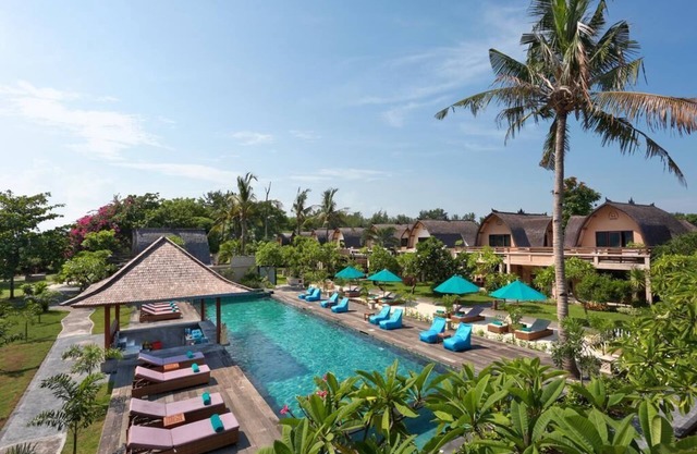 1BR Villa con piscina privada cerca de la playa en Gili Trawangan