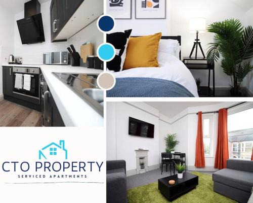 2 Bed Flat near Stadium with Street Parking by CTO Serviced Apartments