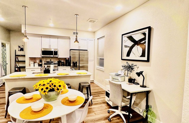 2-bedroom 2-bath Luxury condo, 2 Tram stops from Empower field, 3 to Downtown!