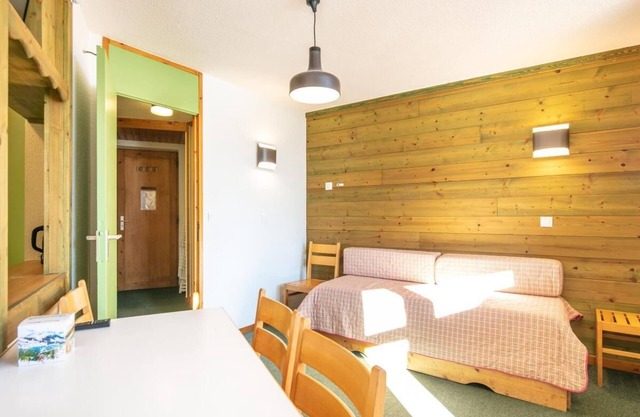 200m del centro estación, balcón, parking, tv, local para esquís, 27m², Valmorel