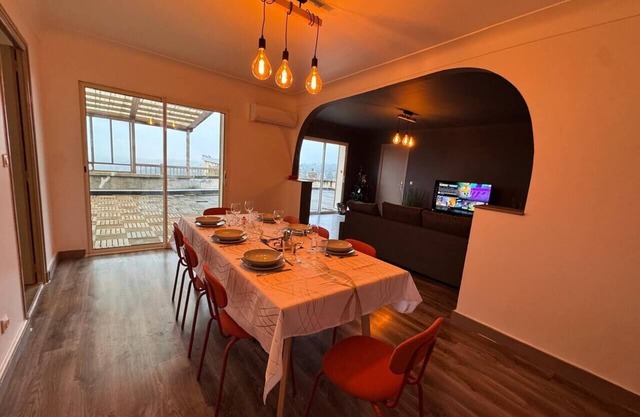 3-bedroom 110m² apartment with terrace, view