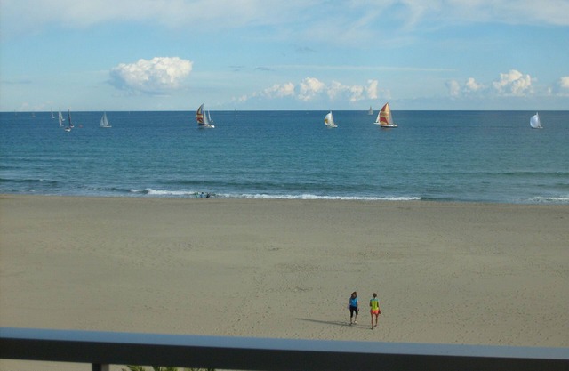 Apartamento de 3 habitaciones frente al mar 4 a 6 personas 2 dormitorios Aparcamiento muy agradable