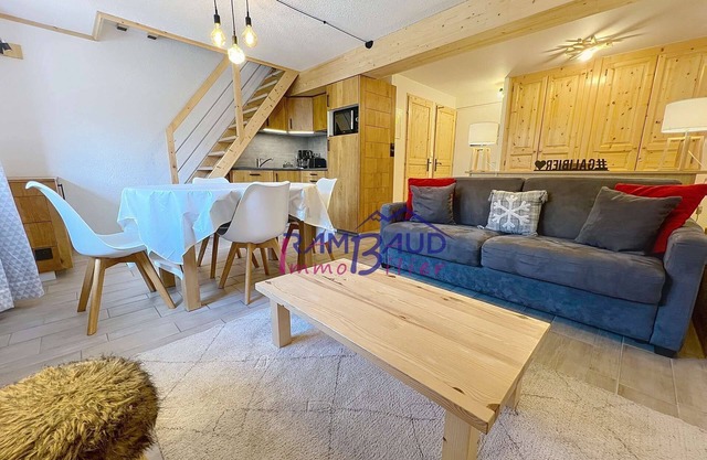 3 rooms 6 people Private covered parking Free Wifi