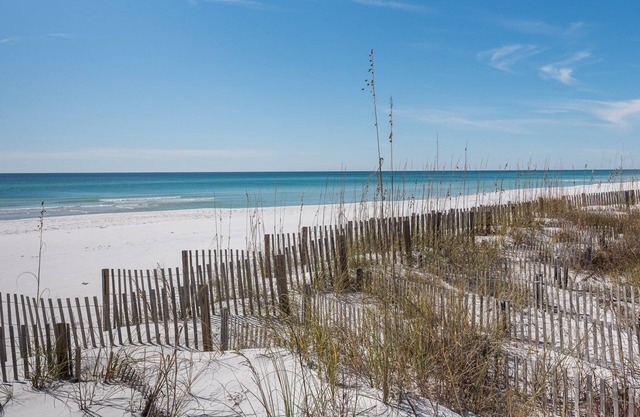 NUEVA LISTA! Se aceptan mascotas, piscina climatizada privada, vistas del golfo, paseo a la playa